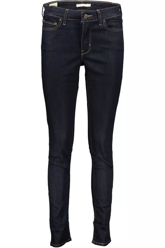 Levi's Chic Blue Skinny Jeans for Effortless Style