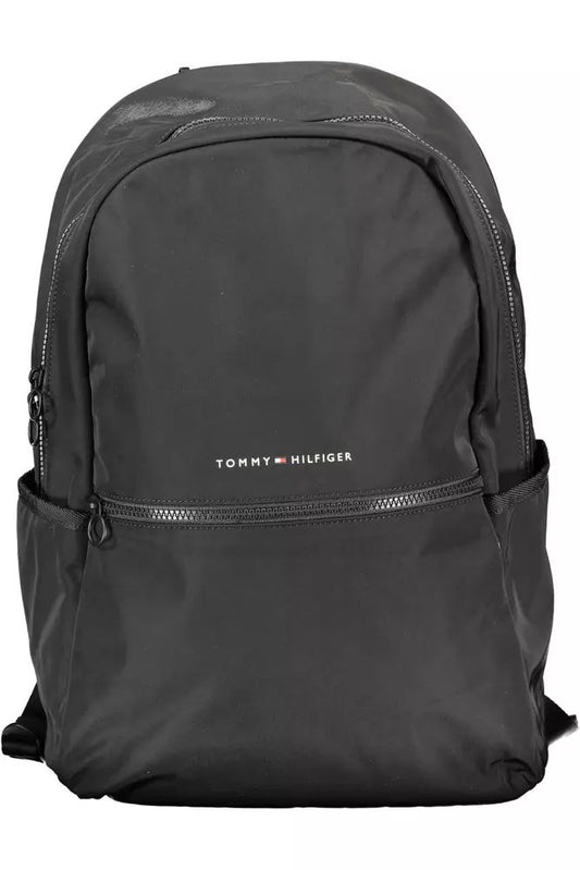 Tommy Hilfiger Sleek Eco-Friendly Backpack with Laptop Compartment