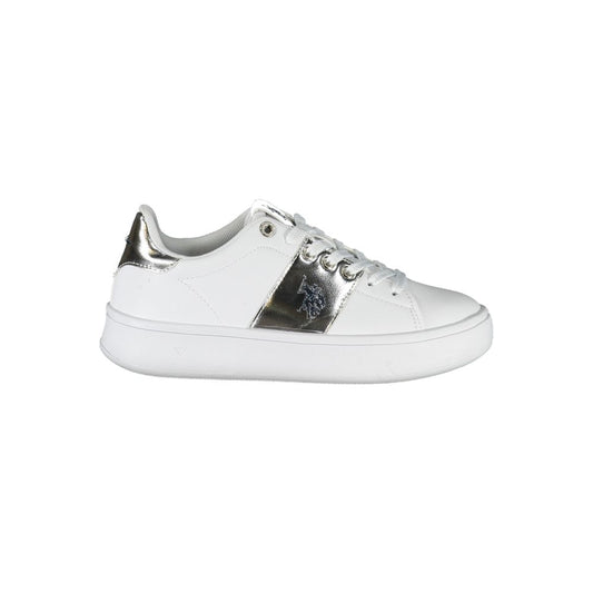 U.S. POLO ASSN. Chic Sporty Lace-Up Sneakers with Contrast Details