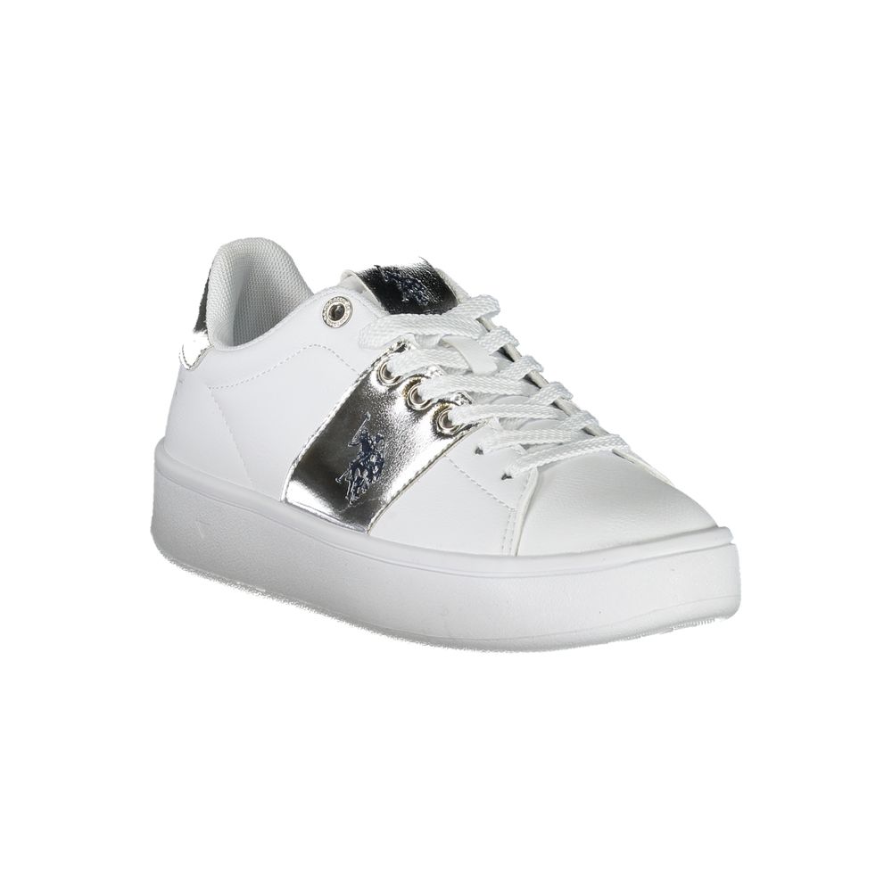 U.S. POLO ASSN. Chic Sporty Lace-Up Sneakers with Contrast Details