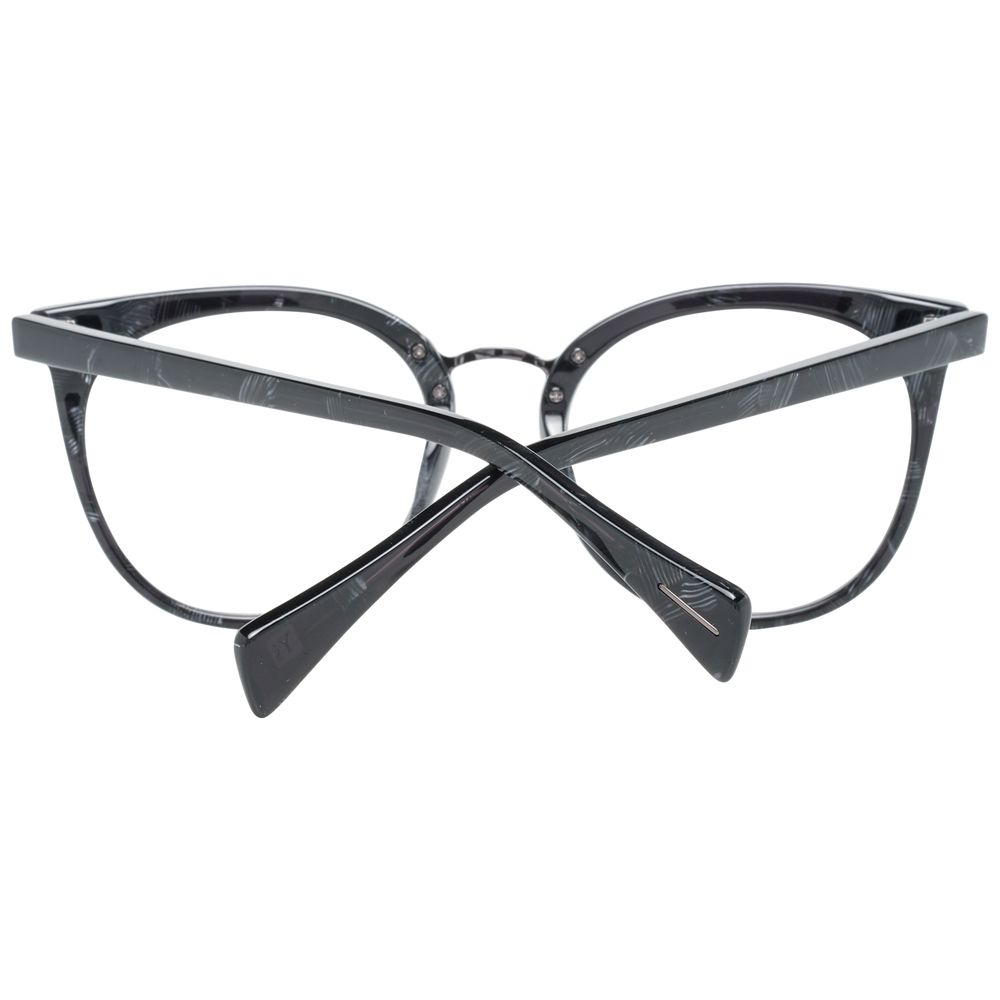 Yohji Yamamoto Gray Men Optical Frames