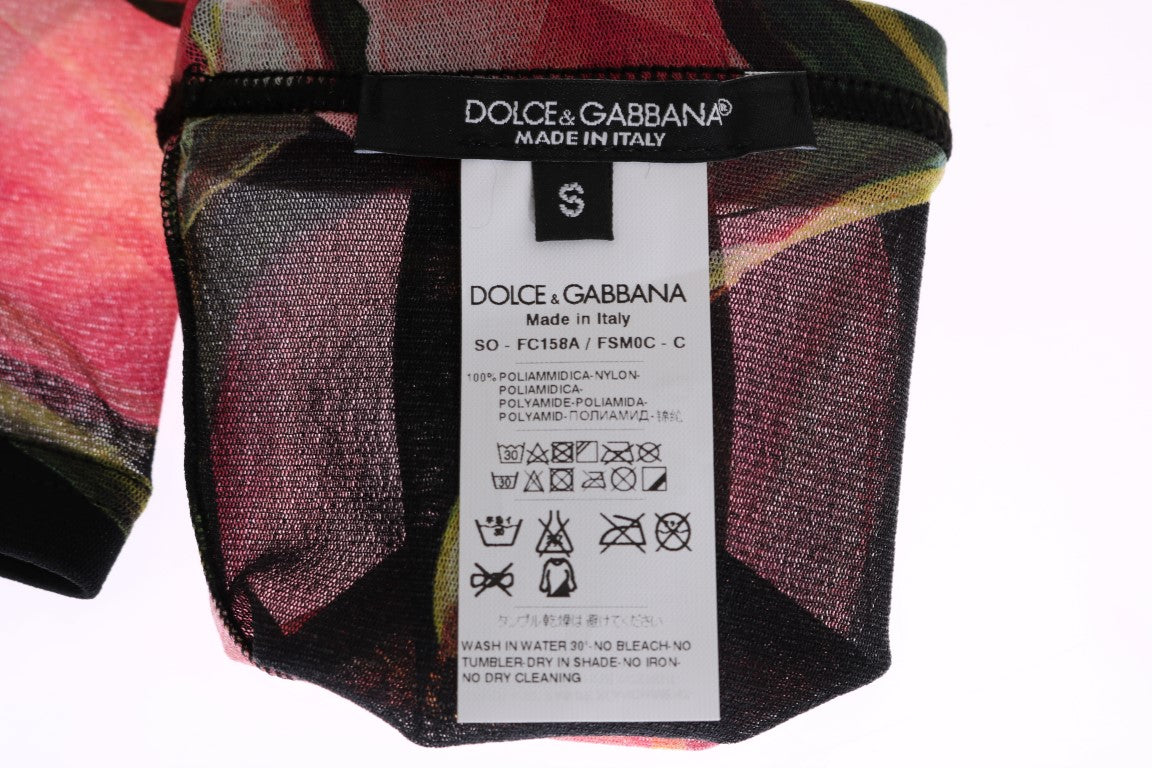 Dolce & Gabbana Floral Nylon Stretch Stockings