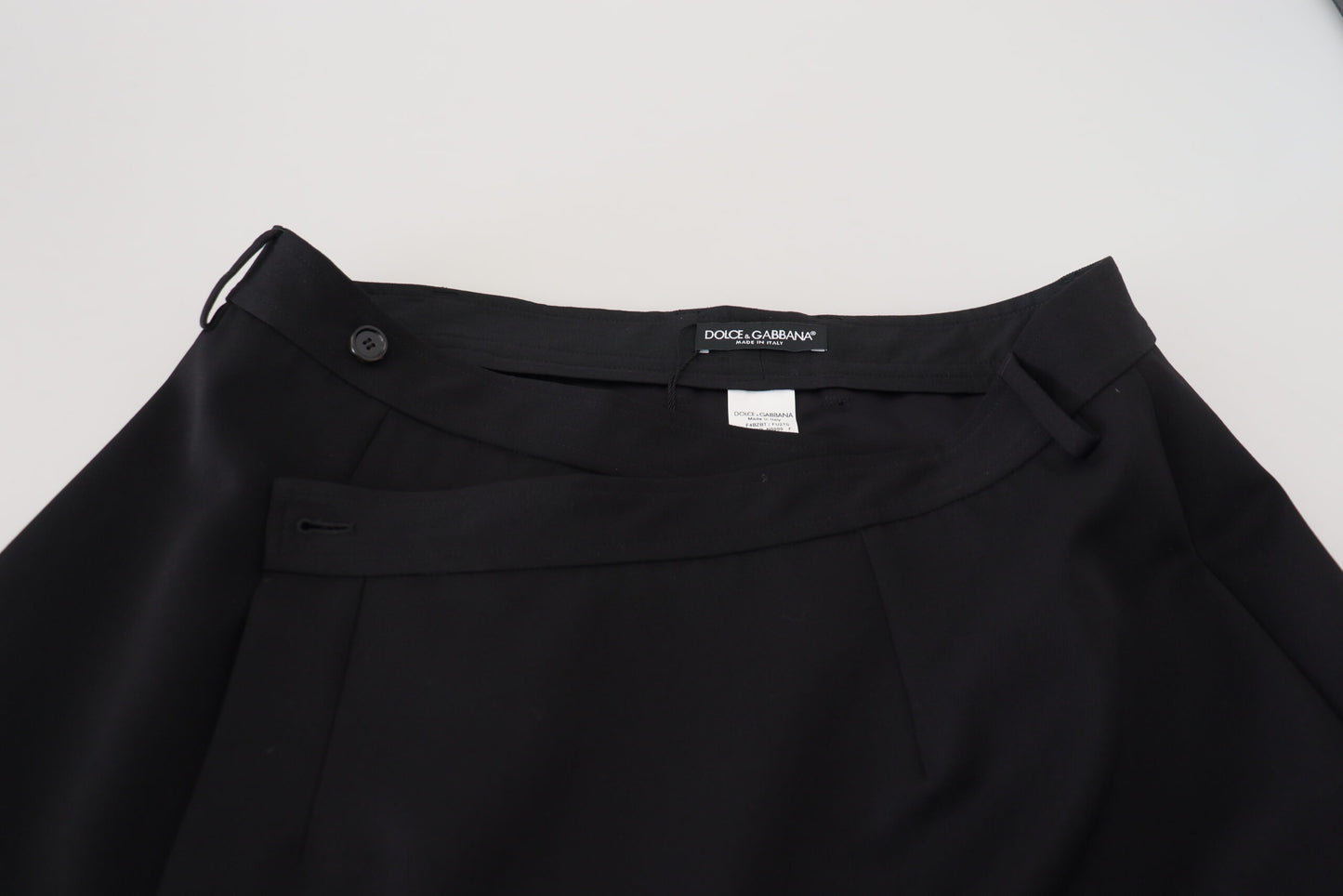 Dolce & Gabbana Elegant High Waist A-Line Mini Skirt