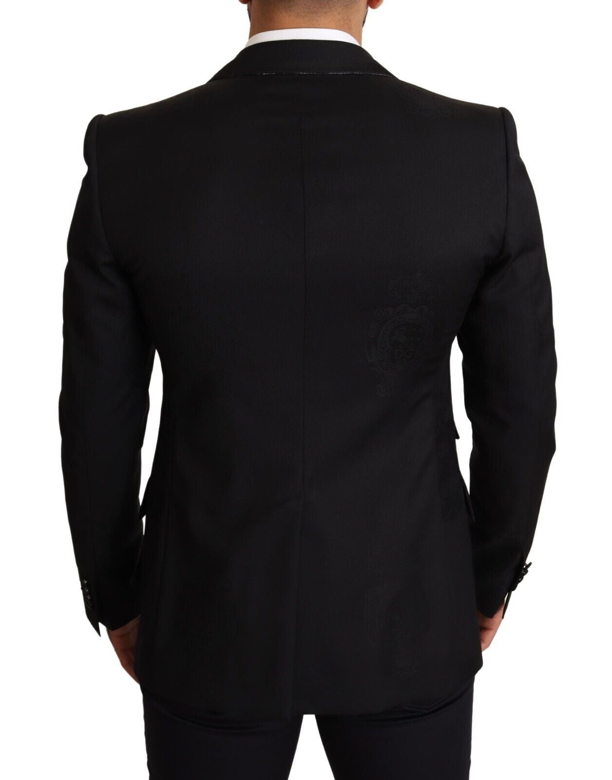 Dolce & Gabbana Elegant Black Slim Fit Blazer Jacket