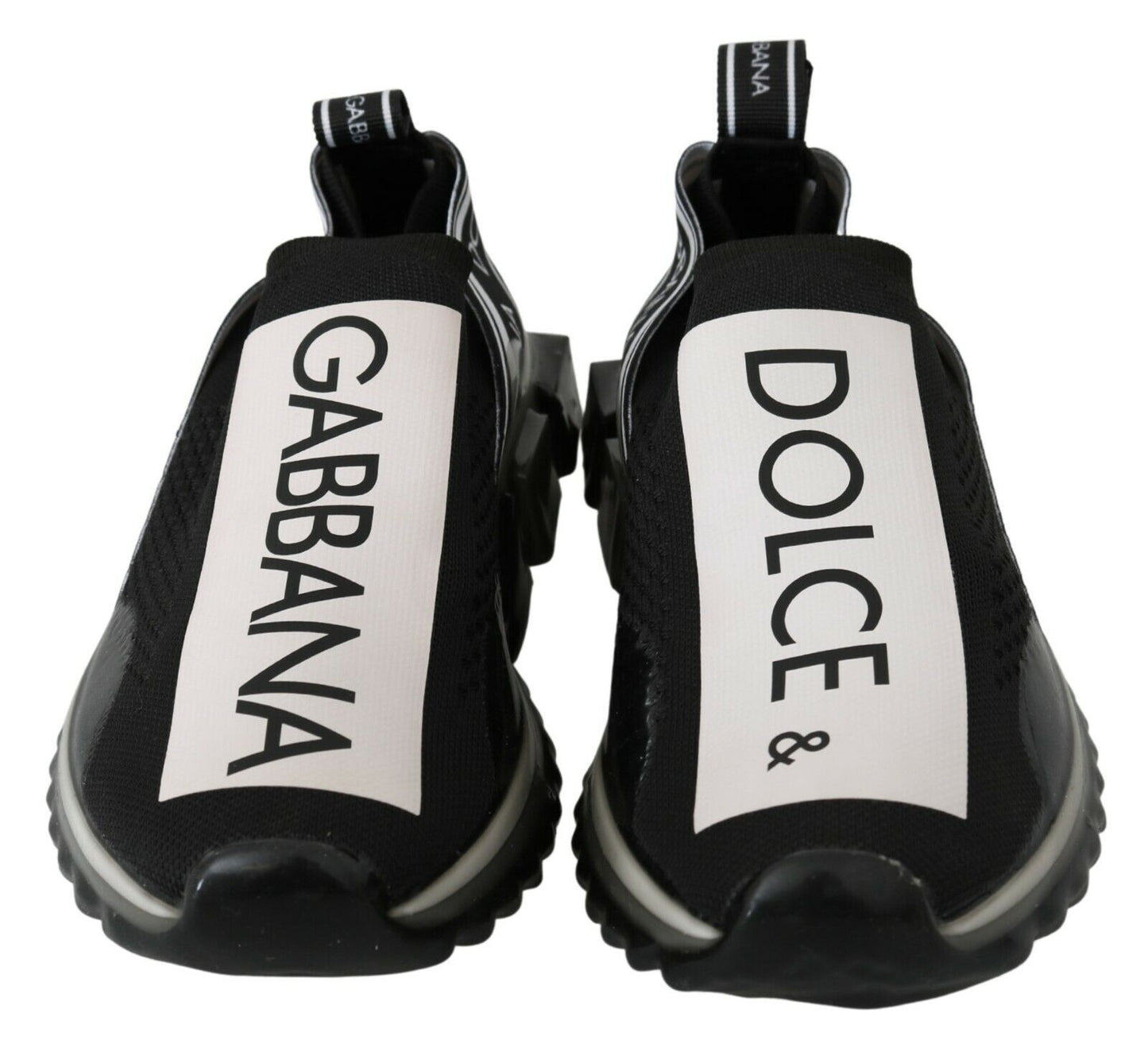 Dolce & Gabbana Dapper Black Casual Sport Sneakers