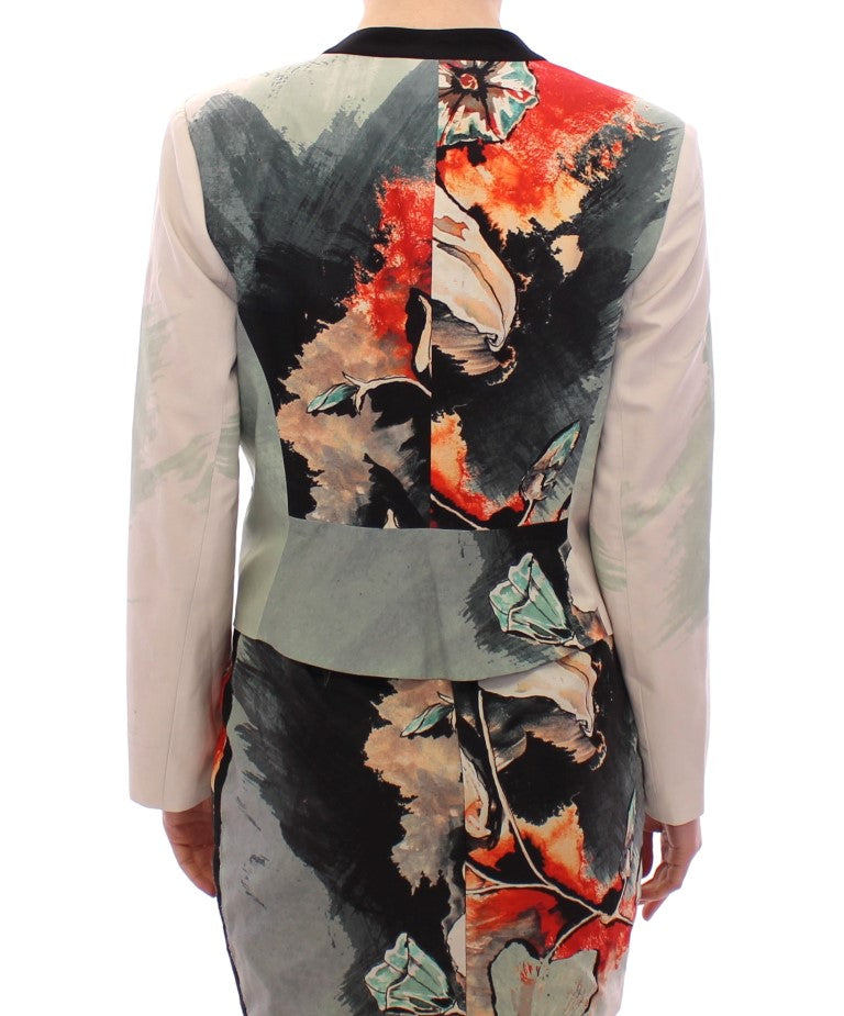 Sachin & Babi Multicolor Short Floral Blazer Jacke