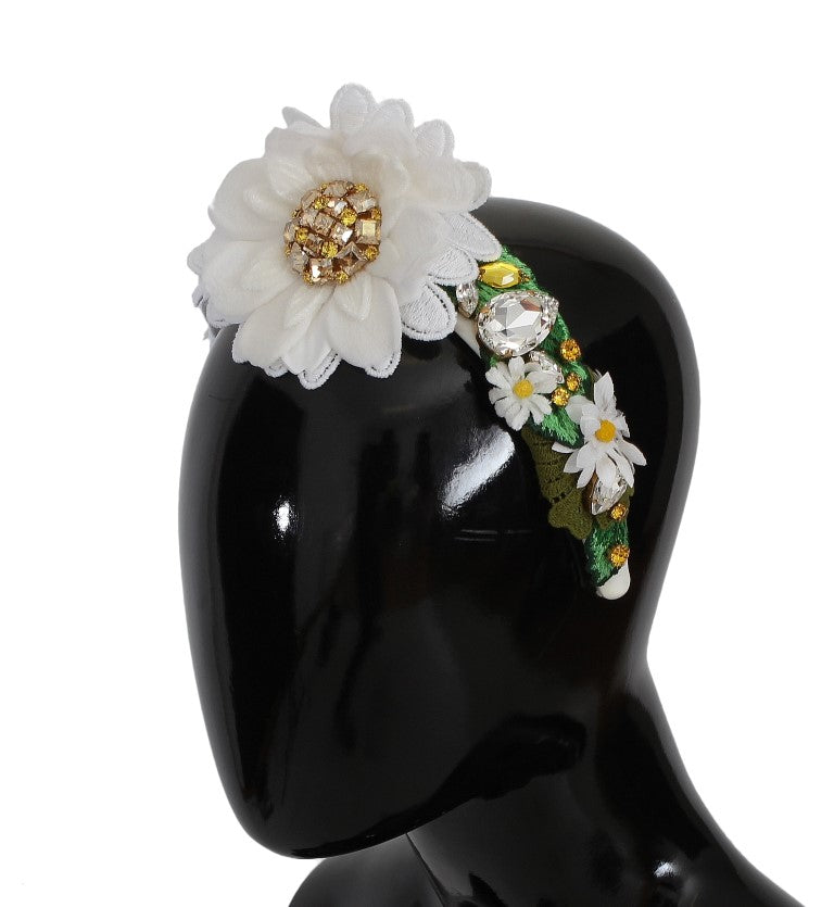 Dolce & Gabbana Giallo girasole bianco Crystal Flowbar