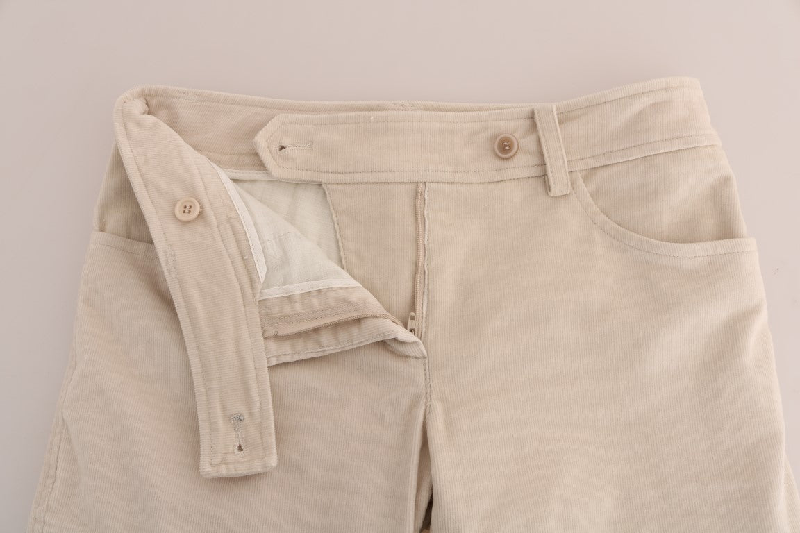ERMANNO SCRANCHE BEIGE Slim jeans pannelli magri