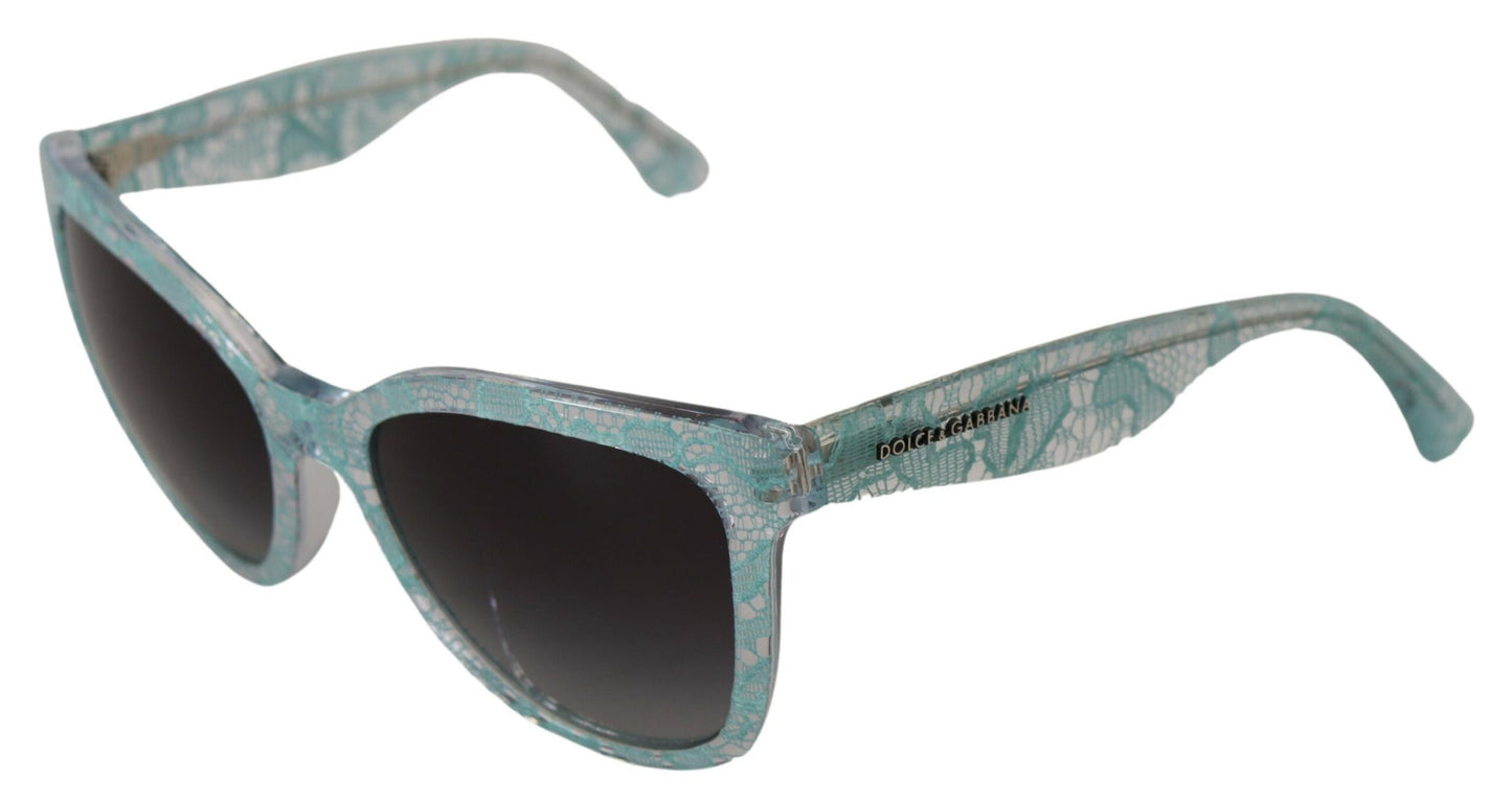 Dolce & Gabbana Blue DG4190 Occhiali da sole a acetato in acetato in cristallo