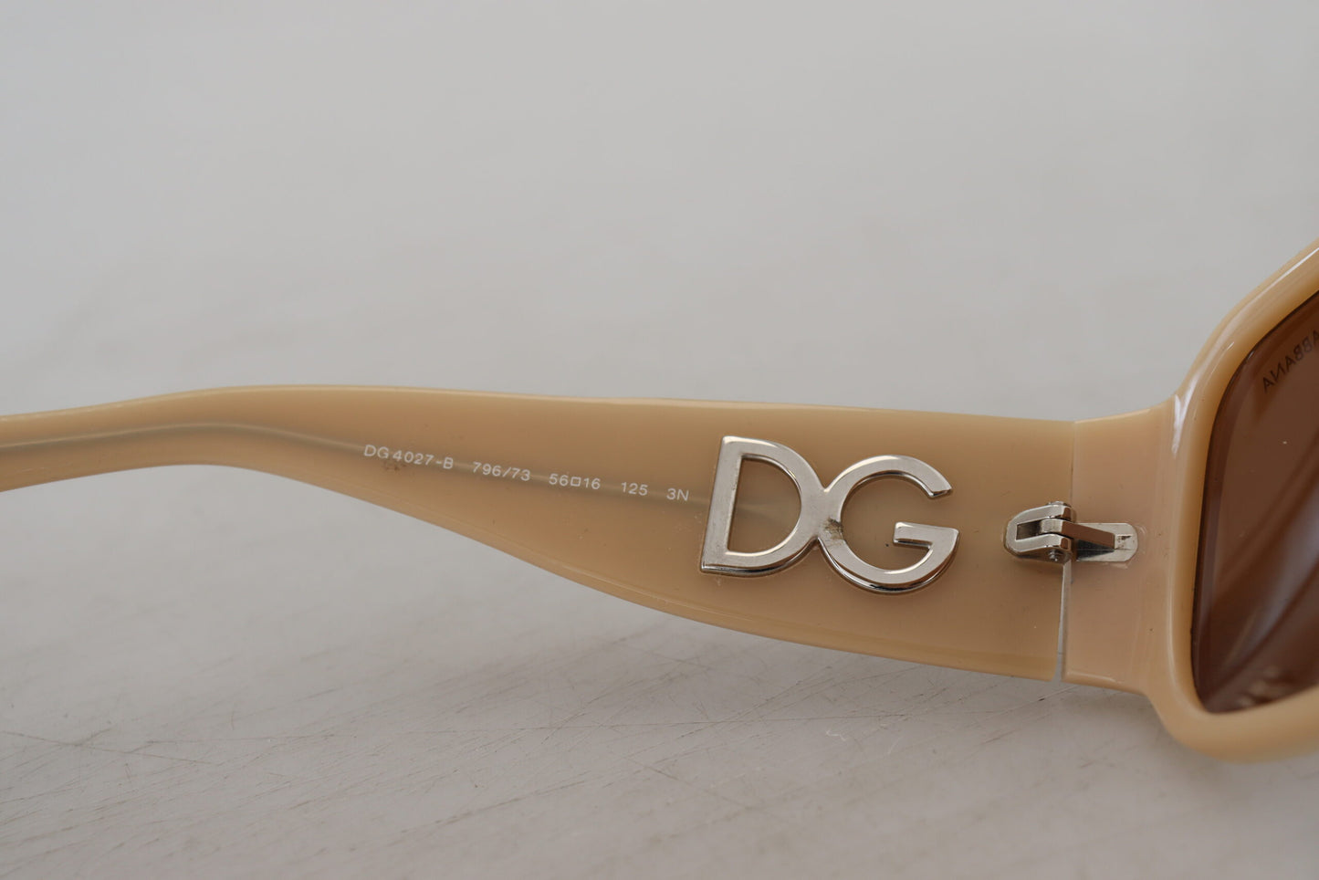 Dolce & Gabbana Cream DG4027B Swarovski Stones Omplani da sole lenti marroni