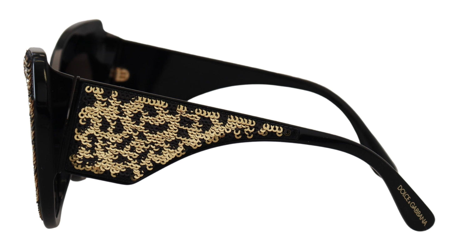 Dolce & Gabbana Black Gold Gold Burnfly Polarizzati DG4326 occhiali da sole
