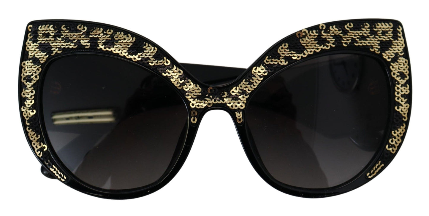 Dolce & Gabbana Black Gold Gold Burnfly Polarizzati DG4326 occhiali da sole