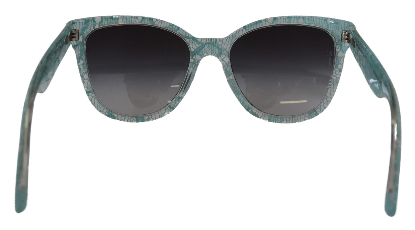 Dolce & Gabbana blu a acetato di acetato di acetato rotondo DG4190 occhiali da sole