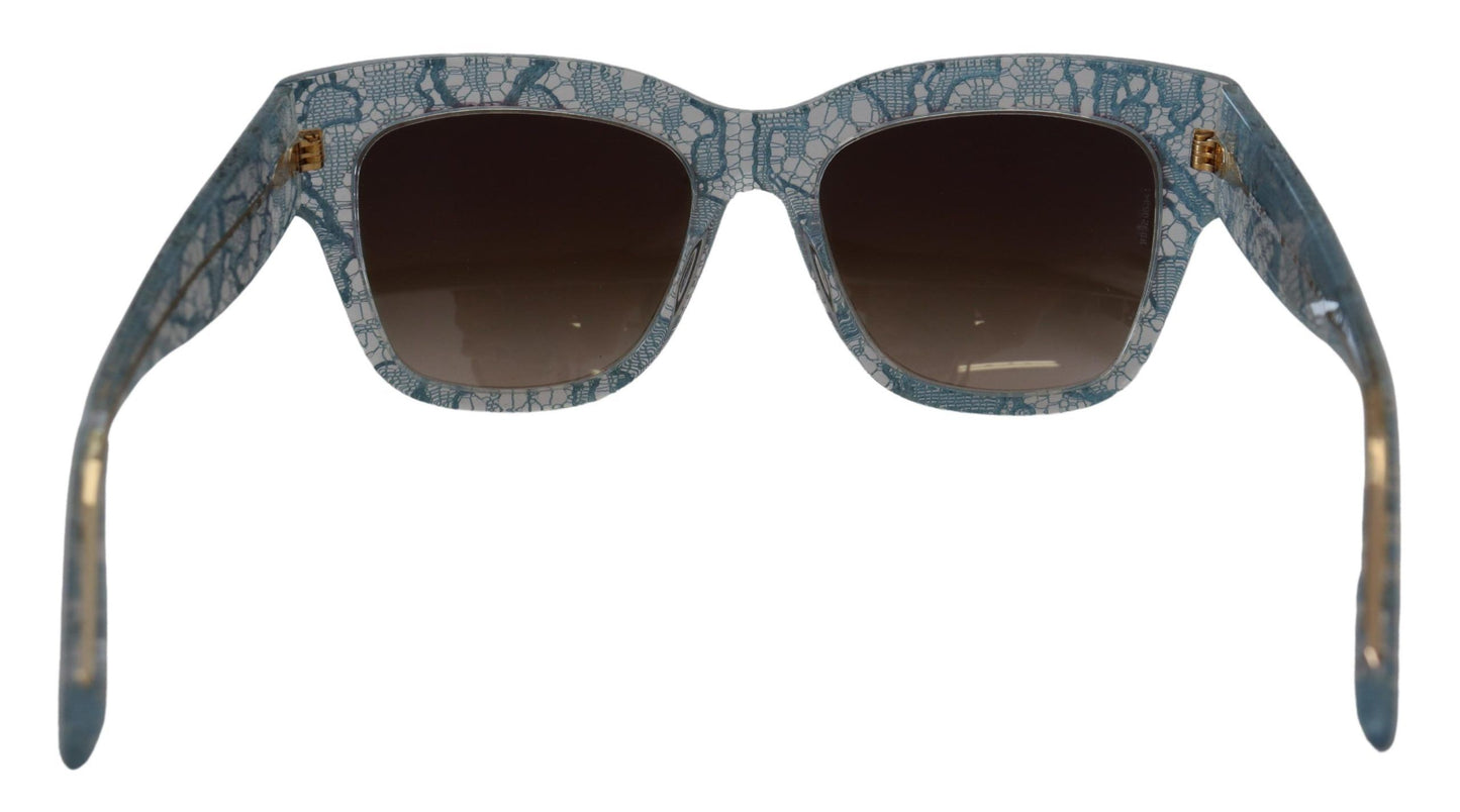 Dolce & Gabbana Blue Acetato Crystal Butterfly Crystal Butterfly O occhiali da sole DG4231