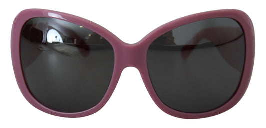 Dolce & Gabbana Pink Red Plastikrahmen übergroße DG4033 Sonnenbrille