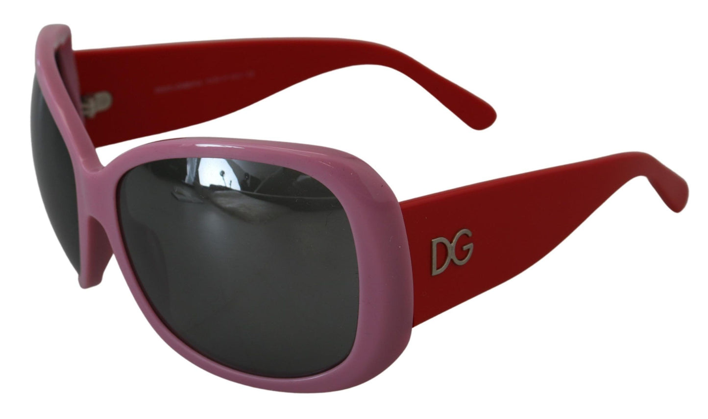 Dolce & Gabbana Pink Plash Plastic Fraple Overini di oversize DG4033