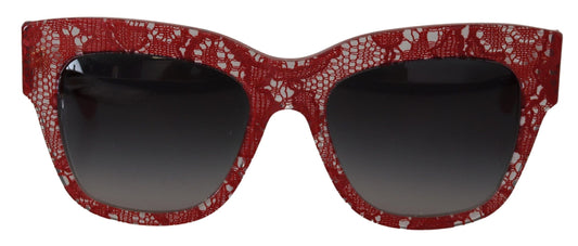 Dolce & Gabbana Red Acetate Rectangle Shades DG4231 Occhiali da sole DG4231