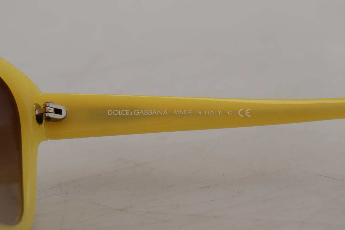 Dolce & Gabbana Yellow Acétate Cadre étoiles Embellissement DG4124 Lunettes de soleil
