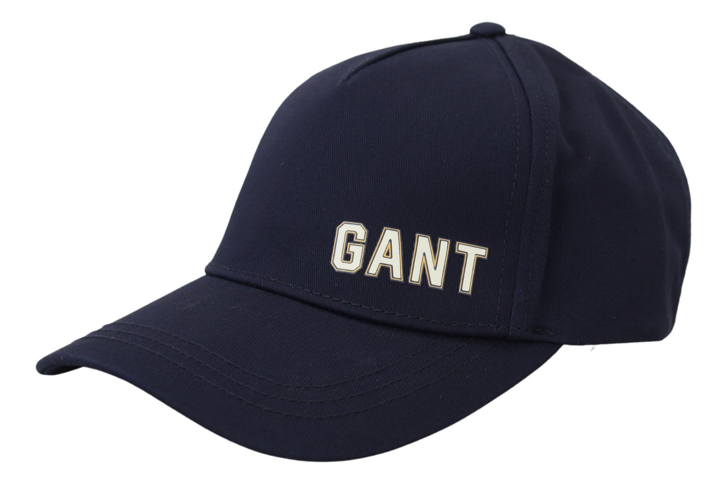Gant Blue Cotton Logo Print Baseball Cap Casual Hut