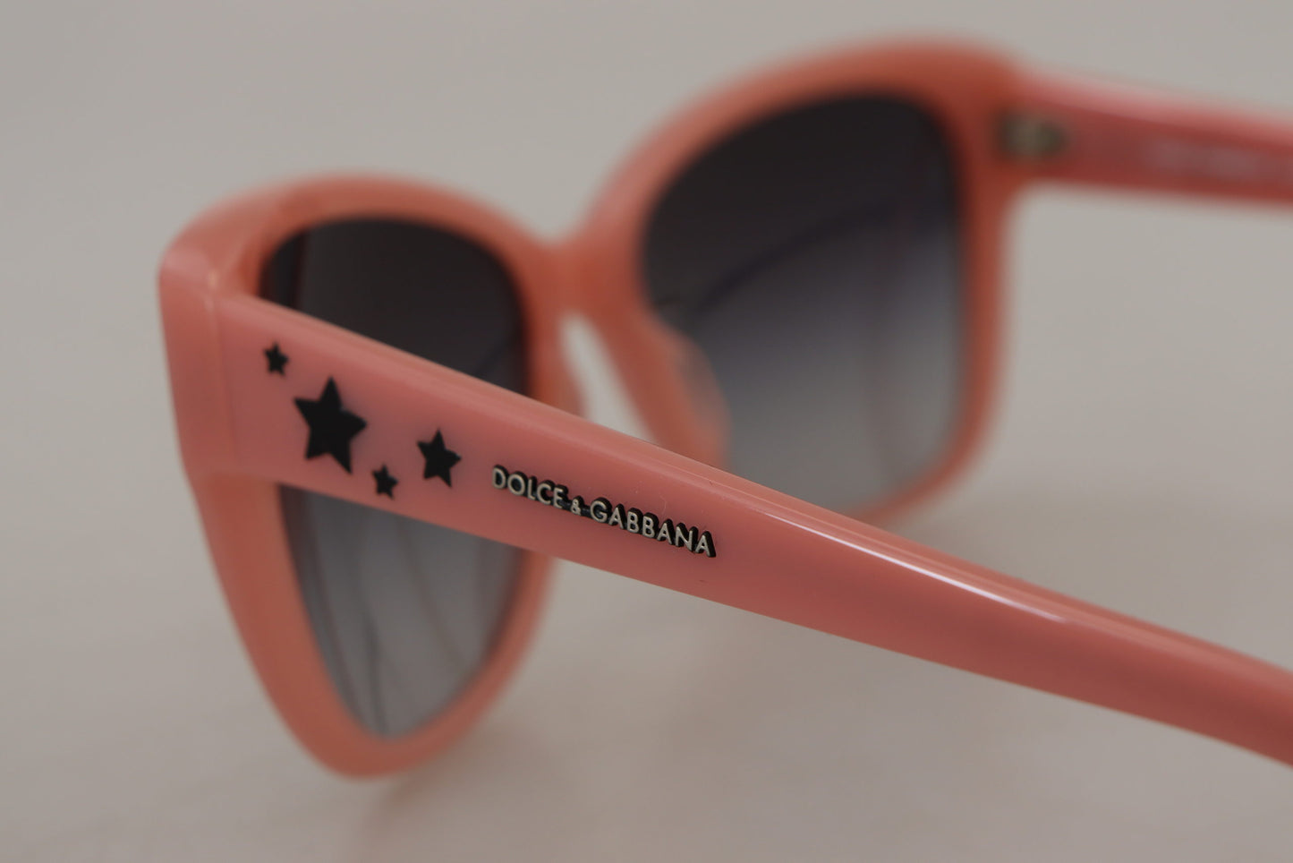 Dolce & Gabbana Pink Acétate Frame étoiles Embellissement DG4124 Lunettes de soleil