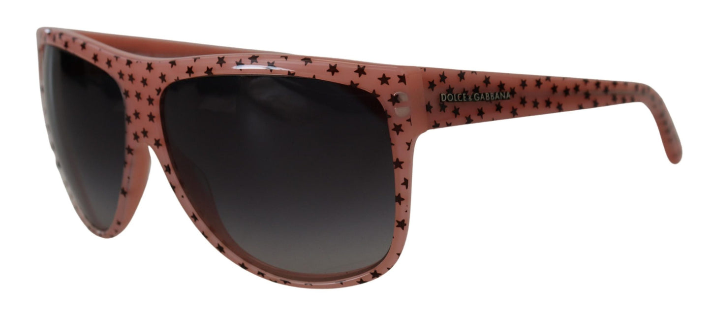 Dolce & Gabbana Pink Acétate Frame étoiles Embellissement DG4124 Lunettes de soleil