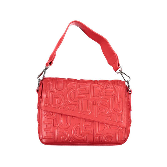 Desigual Red Polyethylene Handbag