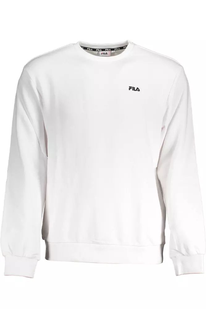 Fila Sleek White Long Sleeve Soft Sweater