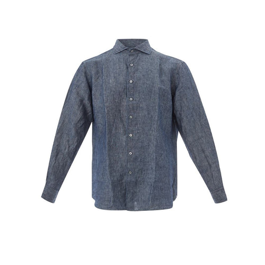 Lardini Blue Flax Shirt