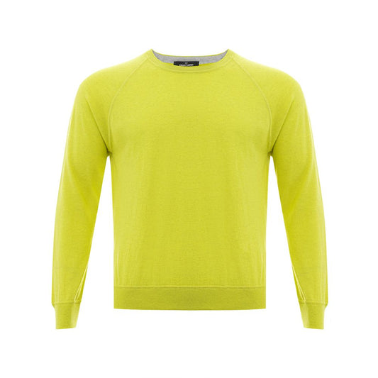 Gran Sasso Sunny Yellow Italian Cotton Sweater