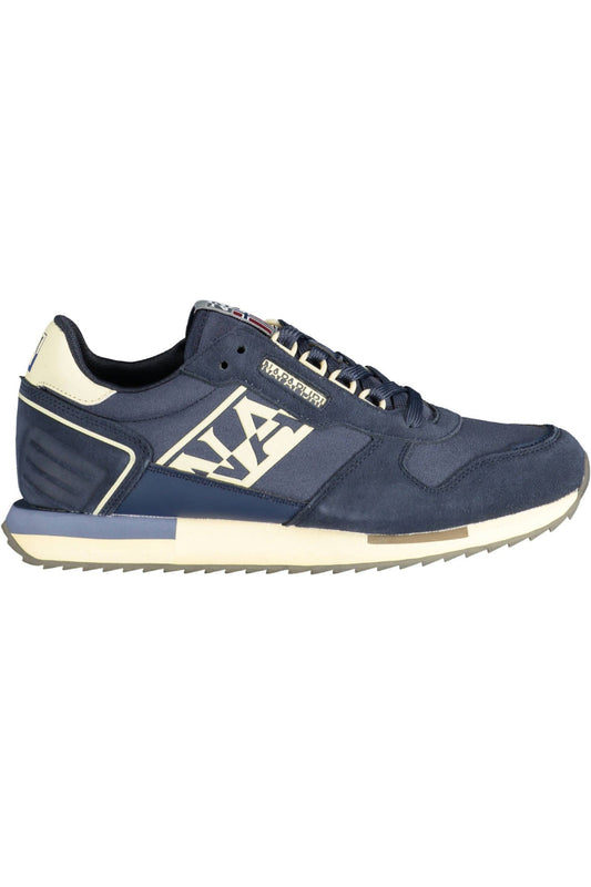 Napapijri Sleek Blue Sneakers with Contrasting Details
