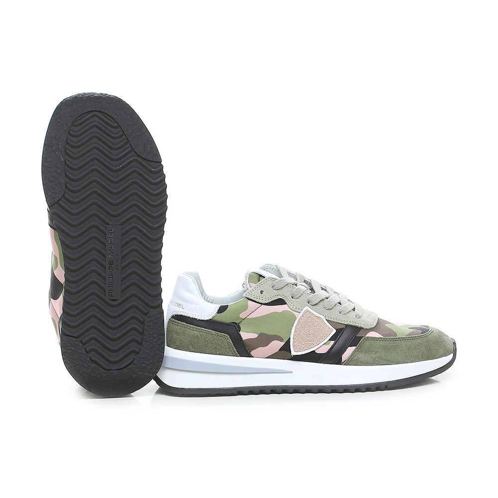 Philippe Model Army Fabric Sneaker