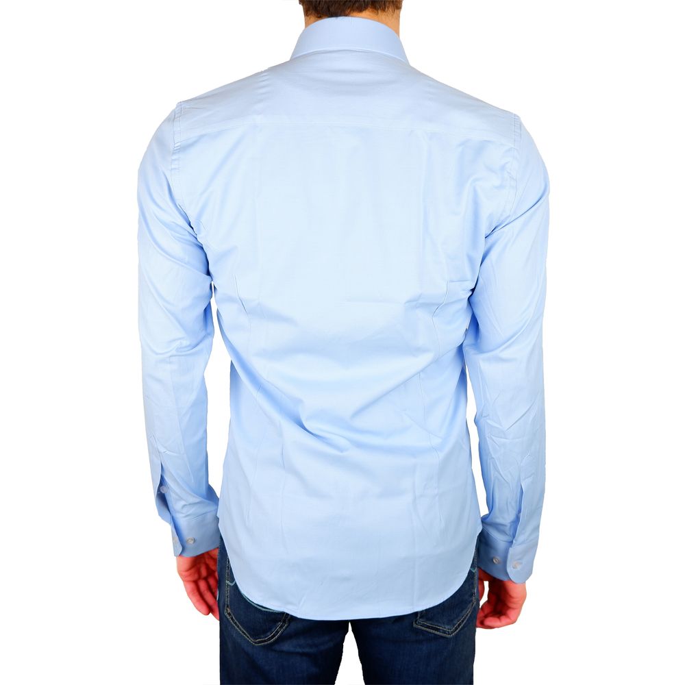 Made in Italia Shirt di cotone azzurro