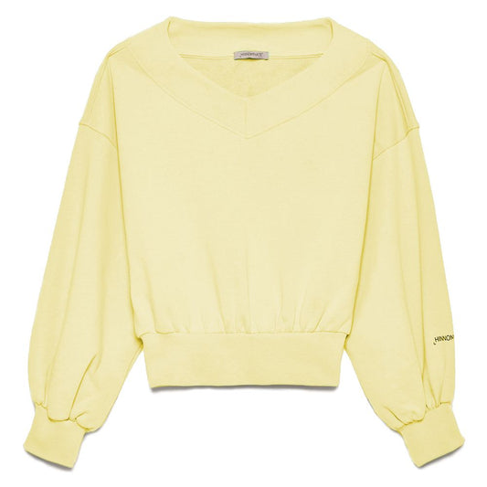 Maglione di cotone giallo hinnominato