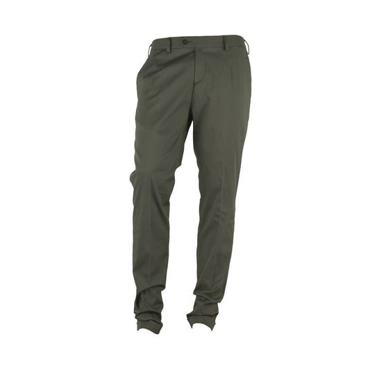 Made in Italia Green Cotton Jeans & Pant