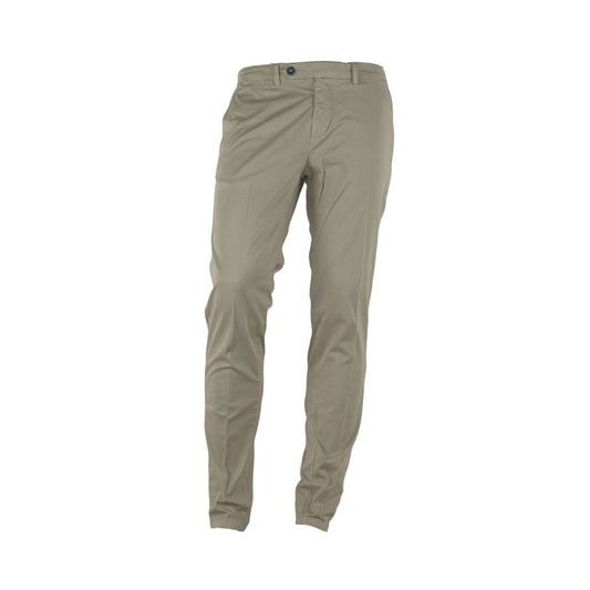 Made in Italia Beige Cotton Jeans & Pant