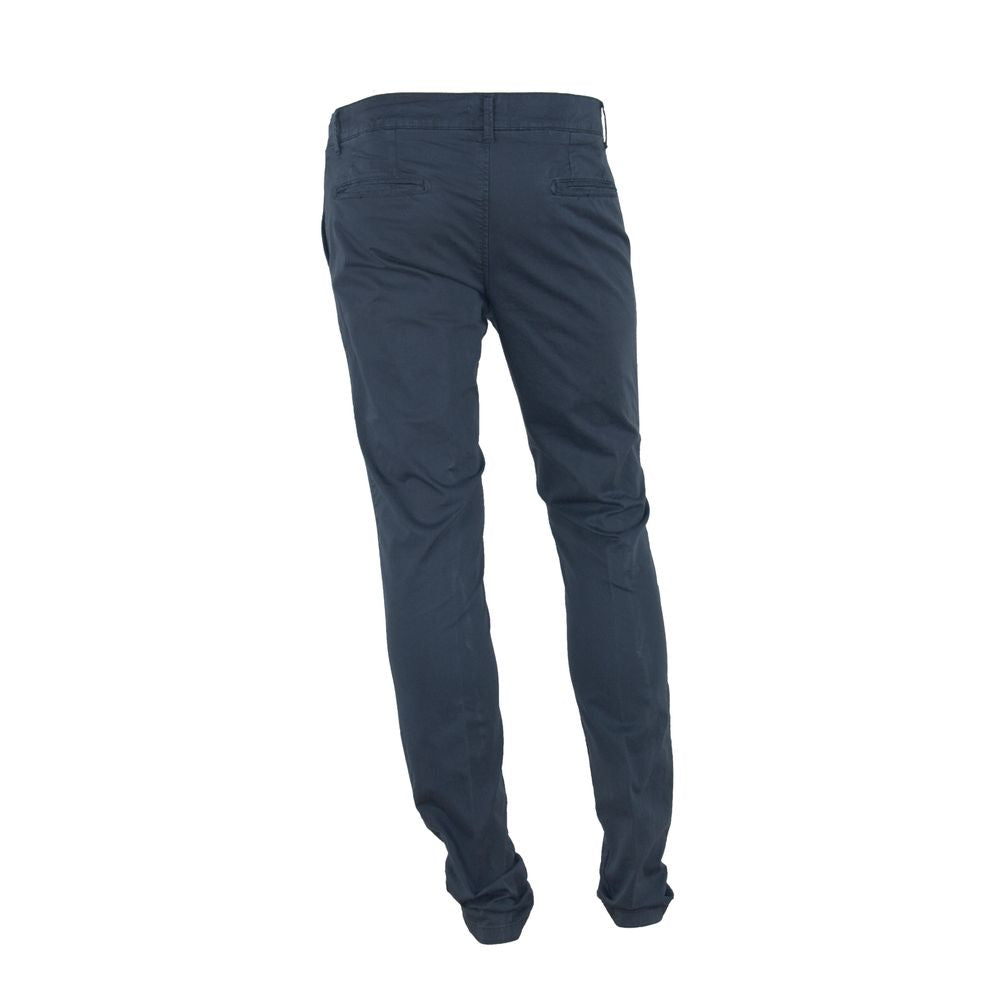 Made in Italia Blue Cotton Jeans & Pant