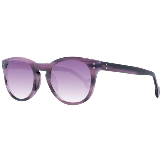 Hally & Son Purple Unisex Sonnenbrille