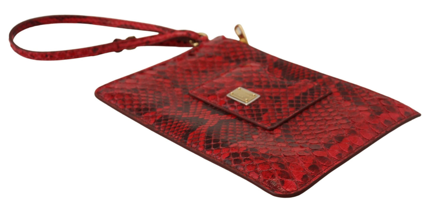 Dolce & Gabbana in pelle rossa Ayers Clutch Borse Hand