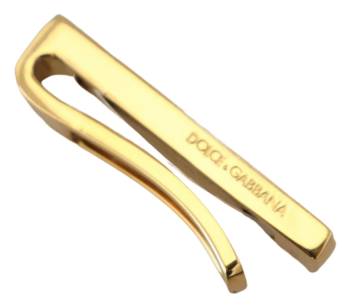 Dolce & Gabbana Gold Silver Brass Logo Men clip