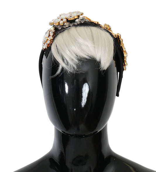 Dolce & Gabbana Black Crystal White Hair