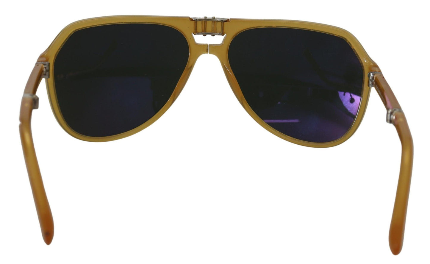 Dolce & Gabbana Yellow Acetato Black Lens Aviator DG4196 Occhiali da sole