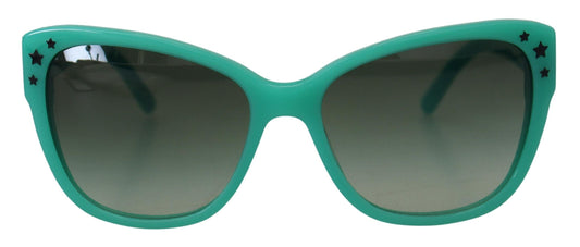 Dolce & Gabbana Grüne Sterne Acetat Square Shades DG4124 Sonnenbrille