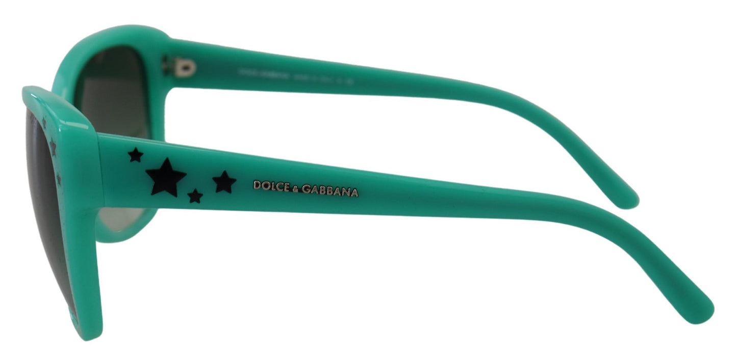 Dolce & Gabbana Green Stars Aceta Square Shades DG4124 Occhiali da sole