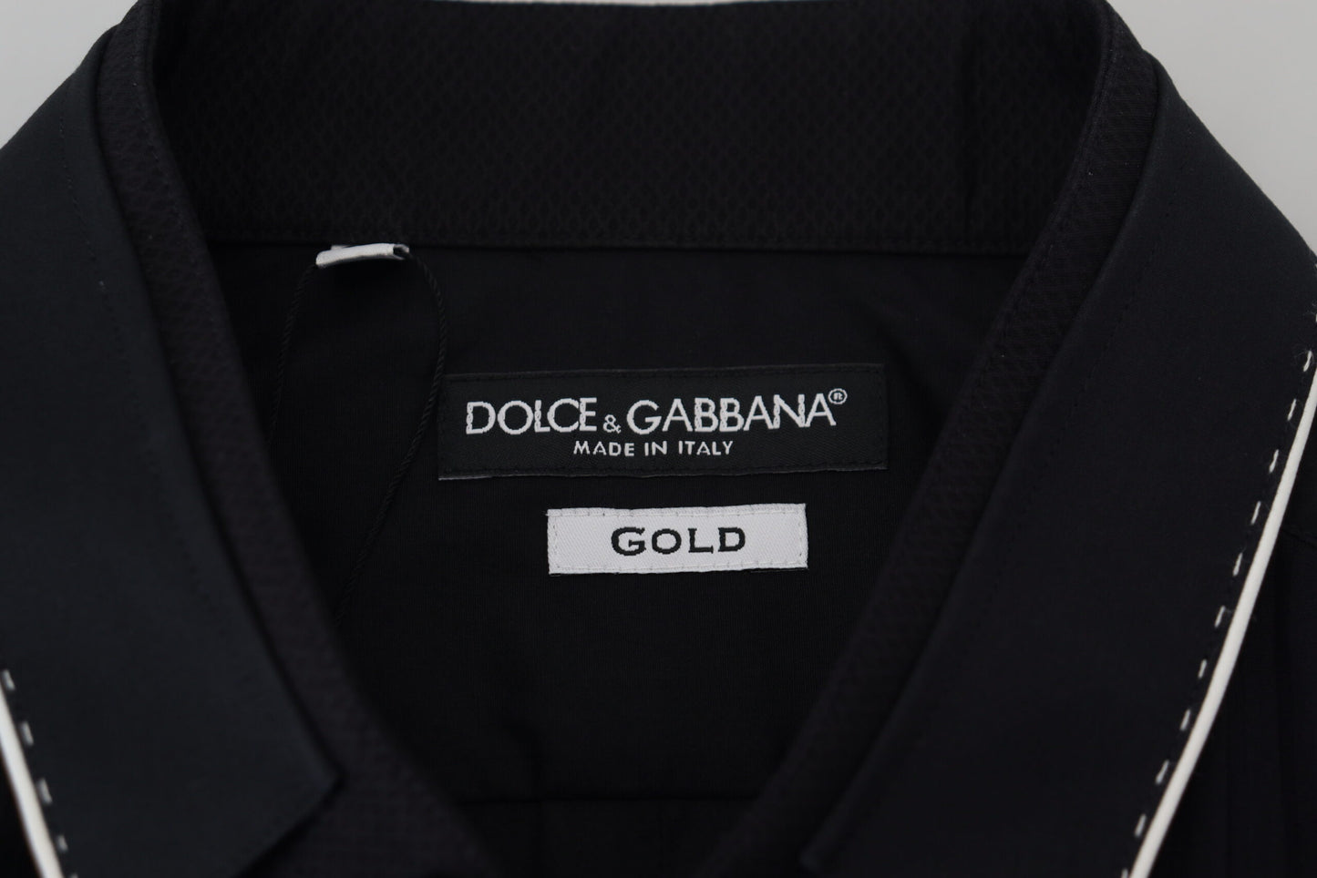 Dolce & Gabbana Elegant Slim Fit Tuxedo Dress Shirt
