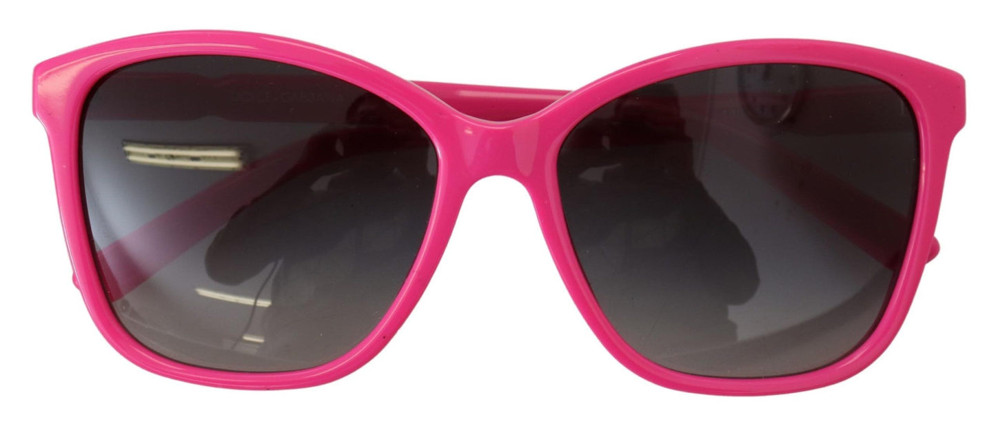 Dolce & Gabbana Pink Acetate Frame rotonde DG4170M Occhiali da sole donne