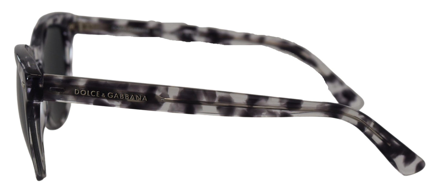 Dolce & Gabbana Black Havana Frame Square Lens DG4254f Occhiali da sole