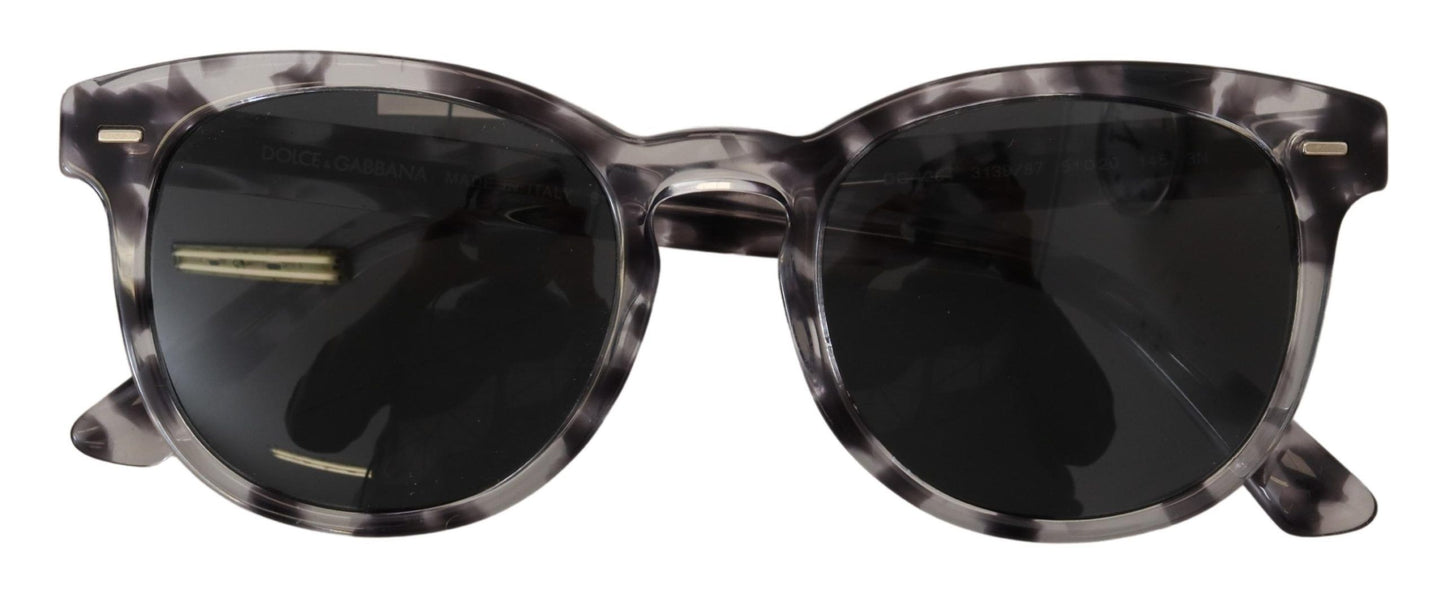 Dolce & Gabbana Black Havana Frame Square Lens DG4254f Occhiali da sole