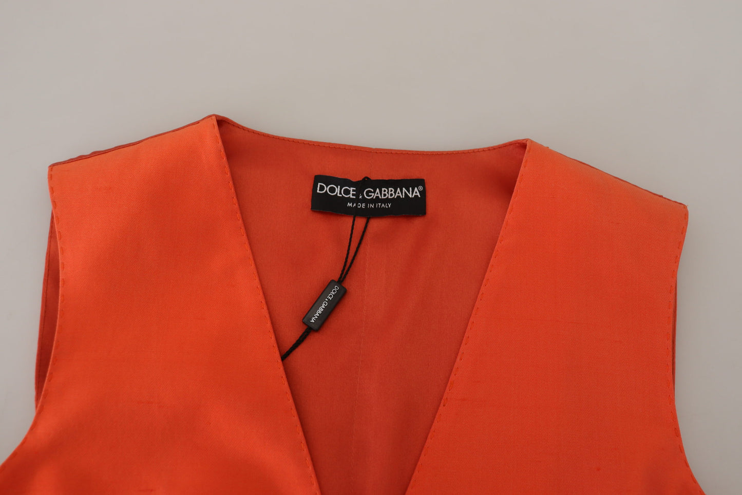 Dolce & Gabbana orange sans manche