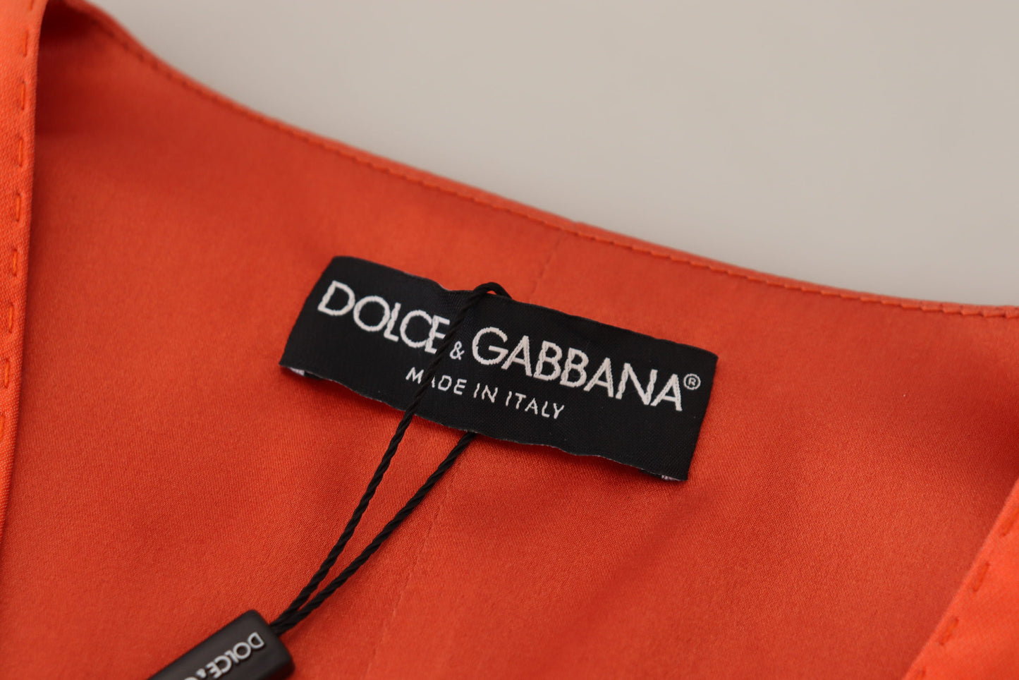 Dolce & Gabbana orange sans manche