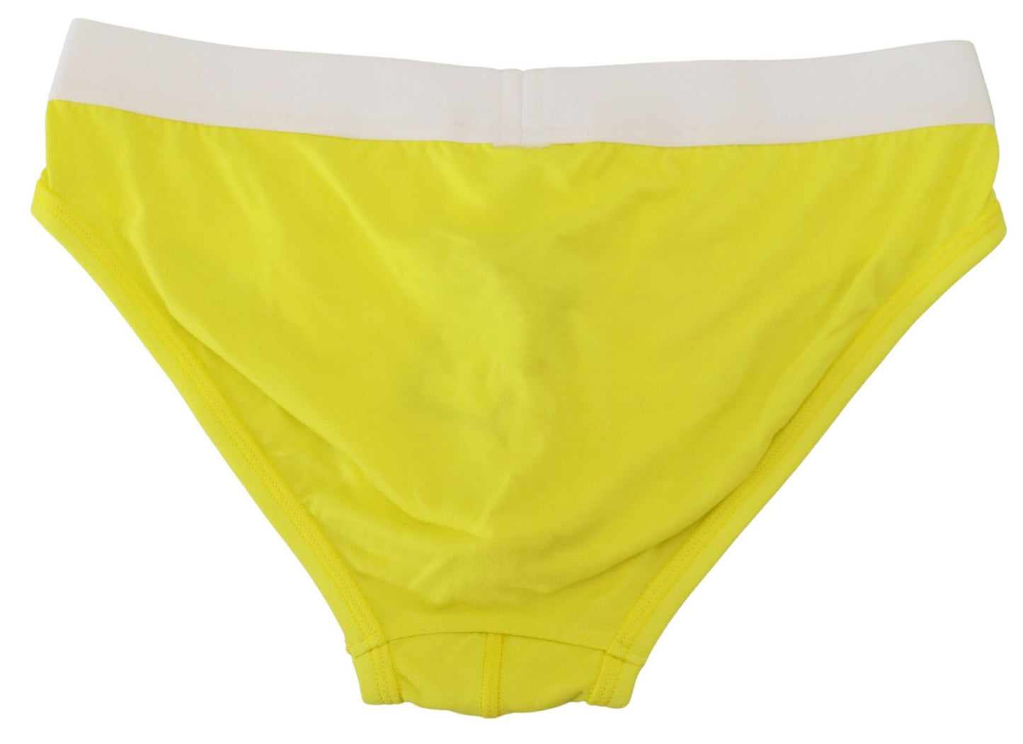 DSquared² Logo jaune blanc modal stretch mecs sous-vêtements